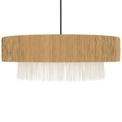 Solara - suspension ronde en raphia 75 cm