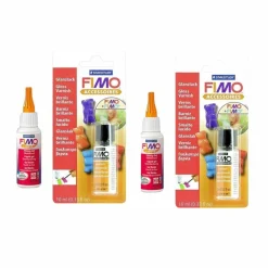 STAEDTLER - Pâte polymère soft liquide 100 ml + vernis brillant 20 ml