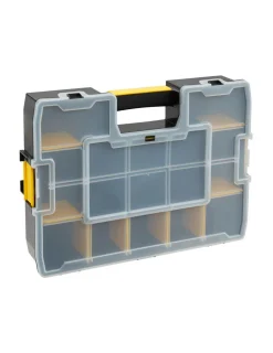 STANLEY - Valise de rangement pour bricolage 17 compartiments