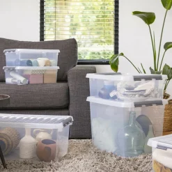 SUNWARE - Boîte de rangement en plastique q-line 72 litres