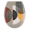 TENDANCE - Abattant wc thermodur 18 pouces attaches plastiques - trendy