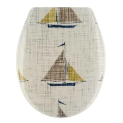 TENDANCE - Abattant wc thermodur 18 pouces attaches plastiques - manureva