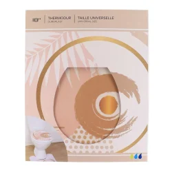 TENDANCE - Abattant wc thermodur 18 pouces attaches plastiques - abstraction