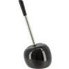TENDANCE - Brosse wc gres forme boule - noir