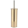 TENDANCE - Brosse wc metalisee - dore