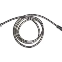 TENDANCE - Flexible de douche extensible acier inoxydable 180 a 230cm - chrome