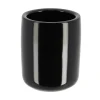 TENDANCE - Gobelet dolomite rond - noir