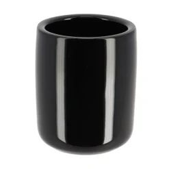 TENDANCE - Gobelet dolomite rond - noir