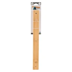 TENDANCE - Patere a fixer 3 crochets - bambou