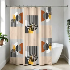 TENDANCE - Rideau de douche peva 180x180 cm - trendy