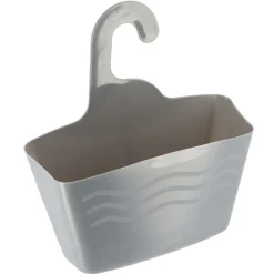 TENDANCE - Serviteur de douche pp avec cintre - gris