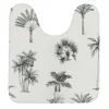TENDANCE - Tapis contour wc microfibre imprime 45x50 cm - arizona dream