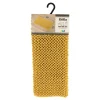 TENDANCE - Tapis microfibre boules 50x80 cm - moutarde