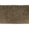 TENDANCE - Tapis microfibre petite chenille 50x80 cm - taupe