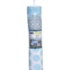 TENDANCE - Tapis microfibre imprime 45x75 cm - faience