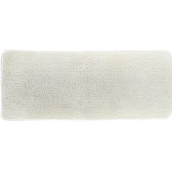 TENDANCE - Tapis microfibre double vasque 50x120cm - naturel