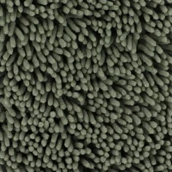 TENDANCE - Tapis microfibre petite chenille 50x80 cm - kaki