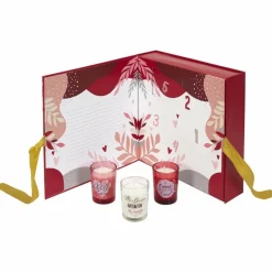 THE HOME DECO FACTORY - Coffret 5 bougies 5 jours pour une maman en or