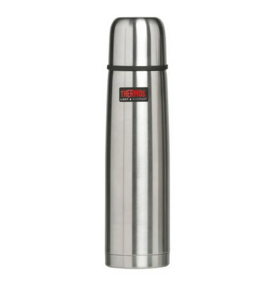 Thermos bouteille isotherme 1l inox - 185234