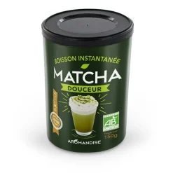THÉS BIOS DU MONDE - Préparation douceur de matcha bio