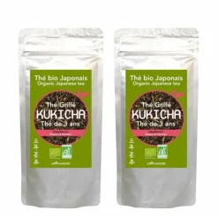 THÉS BIOS DU MONDE - Thé biologique japonais kukicha 160 g