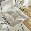 TODAY - Today - galette de chaise esprit home avec dentelle