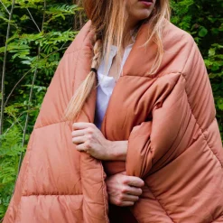 TOISON D'OR - Toison d'or - dessus de lit matelassé peau de pêche oekotex