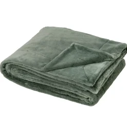 TOISON D'OR - Toison d'or - plaid double face imitation fourrure et polaire