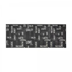 UNAMOURDETAPIS - Tapis de cuisine 50x80 lyn11 clao gris, facile d'entretien