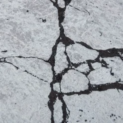 UNAMOURDETAPIS - Tapis de salon 200x290 lyn11 marb gris, facile d'entretien