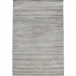 UNAMOURDETAPIS - Tapis salon 200x290 lyn9 cernan beige, tapis ton sur ton moderne