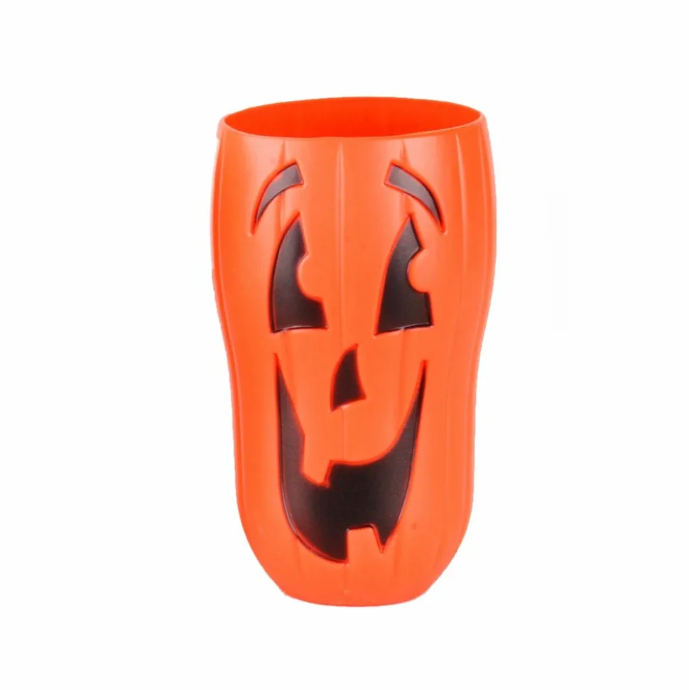 URBAN LIVING - Décoration d'halloween - gobelet en plastique - orange