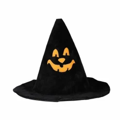 URBAN LIVING - Déguisement d'halloween - chapeau citrouille - noir et orange