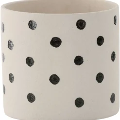 VENTURE HOME - Cache pot en grès sane 18x17cm