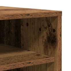 VIDAXL - Armoire à chaussures vieux bois 32x35x92 cm bois d'ingénierie