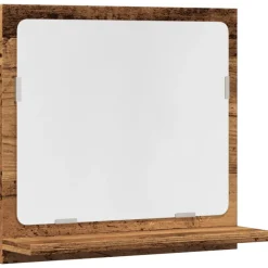VIDAXL - Armoire à miroir de salle de bain vieux bois bois d'ingénierie