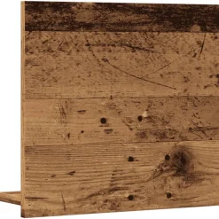 VIDAXL - Armoire à miroir de salle de bain vieux bois bois d'ingénierie