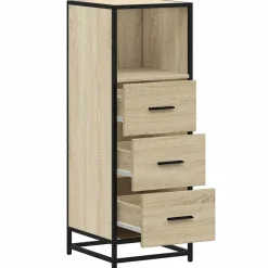 VIDAXL - Armoire de salle de bain chêne sonoma 35x37,5x100 cm