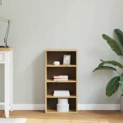 VIDAXL - Armoire latérale odda 40x24x79 cm bois massif pin