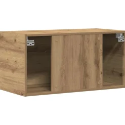 VIDAXL - Armoire murale chêne artisanal 80x39x40 cm bois d'ingénierie