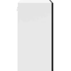 VIDAXL - Armoire murale de cuisine porto noir bois d'ingénierie