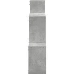 VIDAXL - Armoire murale 78x18x71 cm gris béton bois d'ingénierie