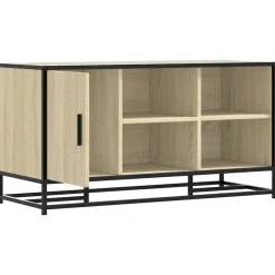 VIDAXL - Banc à chaussures chêne sonoma bois d'ingénierie et métal