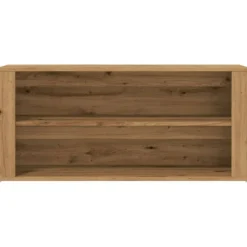 VIDAXL - Banc à chaussures chêne artisanal 100x35x45cm bois d ingénierie