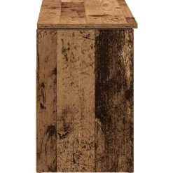VIDAXL - Banc à chaussures vieux bois 102x30,5x45 cm bois d'ingénierie