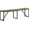 VIDAXL - Banc 160x35x46 cm bois massif de récupération