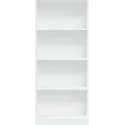 VIDAXL - Bibliothèque blanc 60x24x143 cm bois d'ingénierie