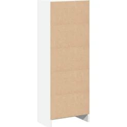 VIDAXL - Bibliothèque blanc 40x24x109 cm bois d'ingénierie