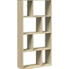 VIDAXL - Bibliothèque chêne sonoma 60x20x120 cm bois d'ingénierie