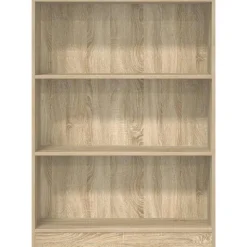 VIDAXL - Bibliothèque chêne sonoma 80x24x109 cm bois d'ingénierie